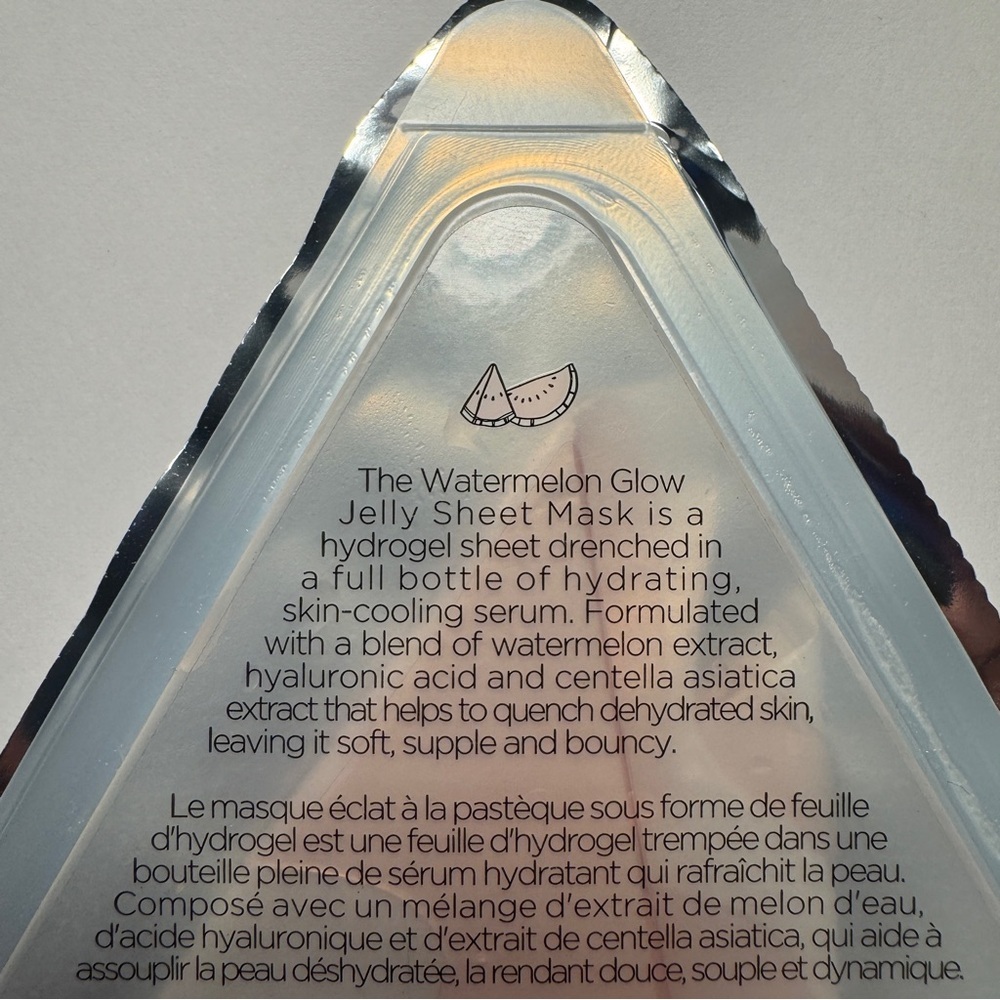 Glow Recipe Watermelon Glow Sheet Mask 1.16oz 2024 Ltd Edition Reissue - Picture 5 of 5